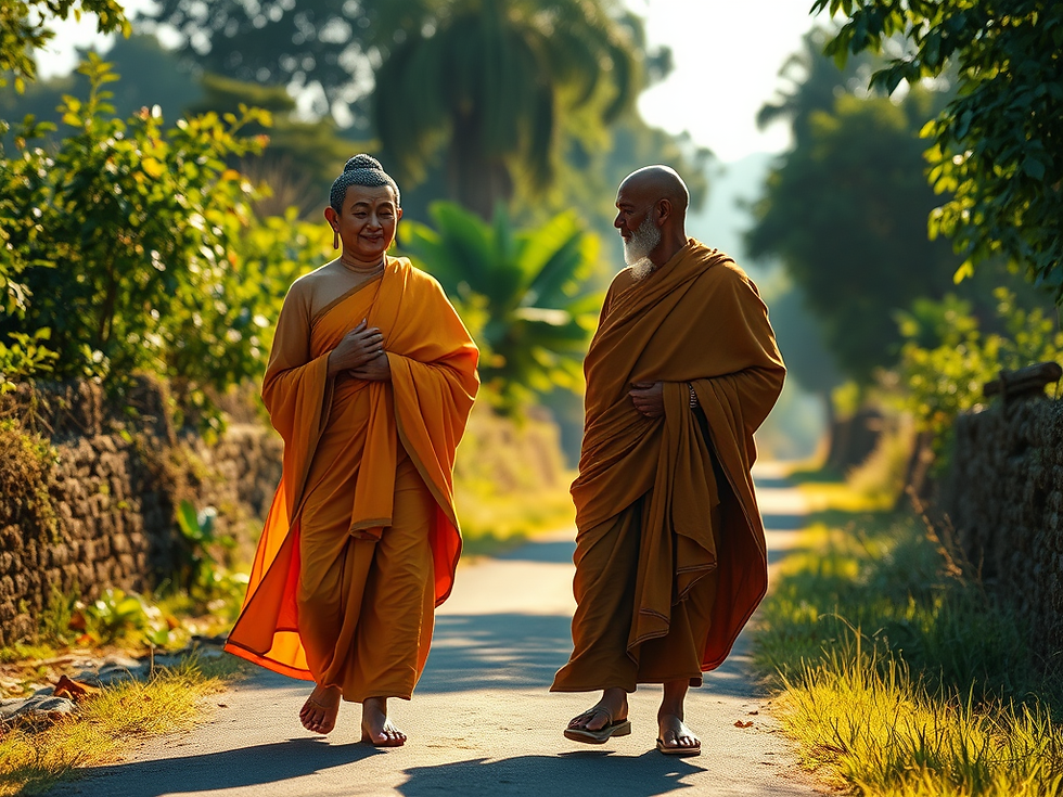 Just Two Miles More: The Importance of a Master, a Story of Buddha and Ananda