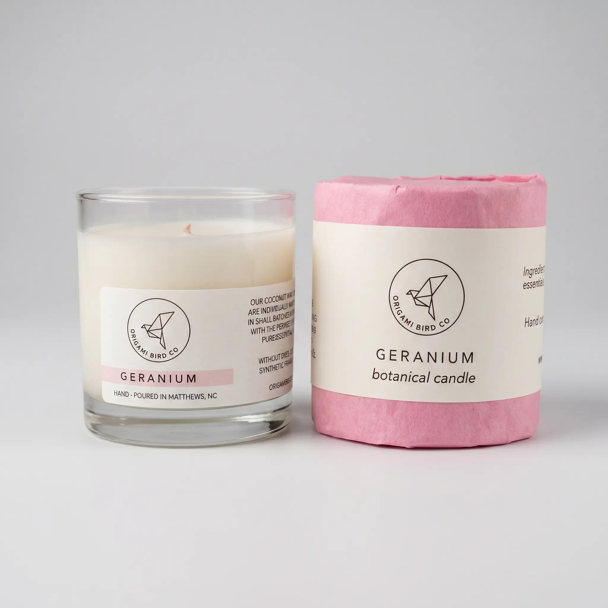 Geranium Botanical Candle