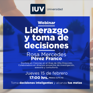 Webinar Liderazgo y Toma de decisiones