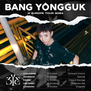 Bang Yongguk - III Europe Tour 2024 