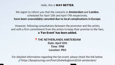 [PARTIALLY CANCELLED] from20 X HELLO GLOOM 1st EUROPE TOUR 2024 ‘Fast On The Highway’