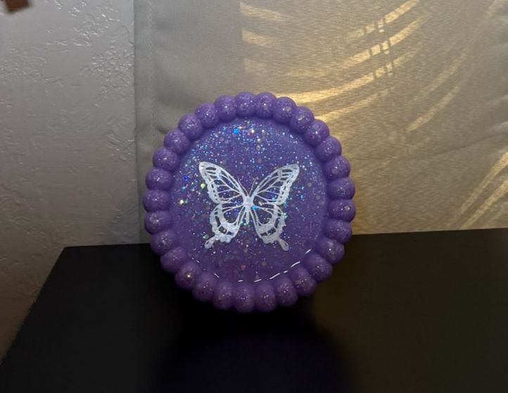 Thumbnail: Purple Butterfly Tray