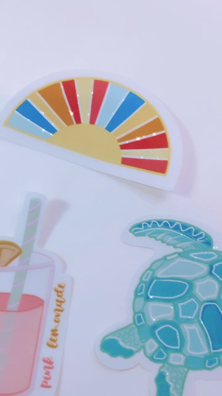 Thumbnail: Summer Vibes Sticker set 1
