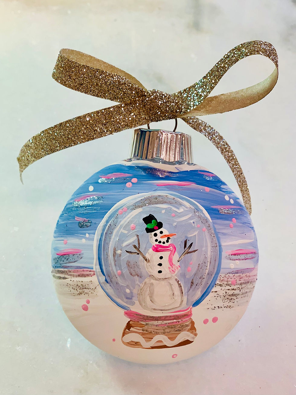 Thumbnail: Snowman Snow Globe ✰SOLD✰