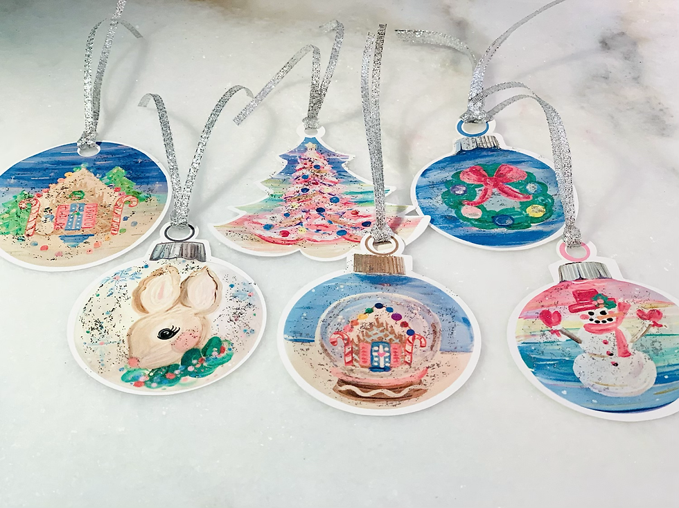 Thumbnail: Christmas gift tags set of 12