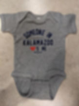 Someone in Kalamazoo Loves Me Onesie