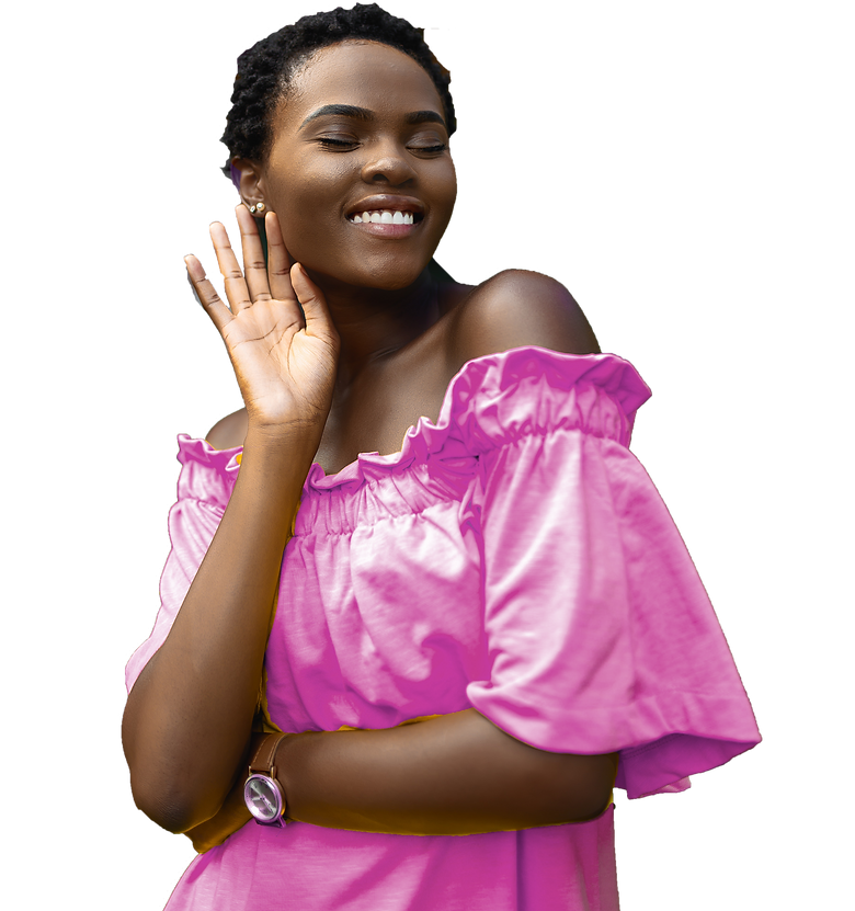 woman-closes-her-eyes-raising-her-right-