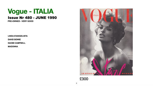 VOGUE ITALIA-JUNE 1990 | TAKE ME NOW