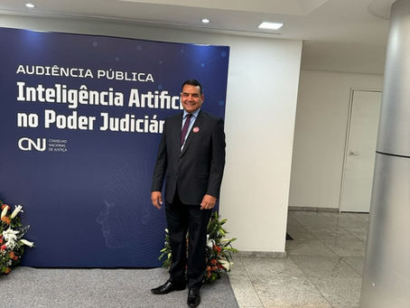 Conselheiro Licurgo Mourão do TCE MG participa de evento no CNJ sobre Inteligência Artificial