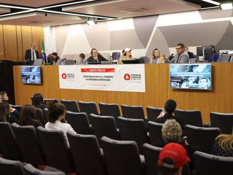 Trabalho do TCEMG para orientar municípios mineradores é elogiado em debate público na Assembleia Legislativa