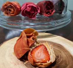 Chocolate Covered Strawberry Rose