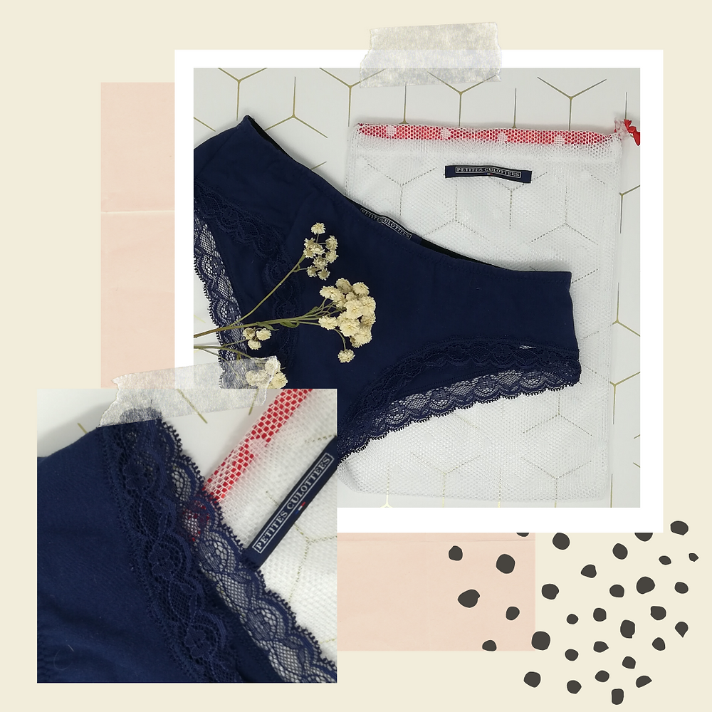Culottes Menstruelles made in france PETITES CULOTTEES