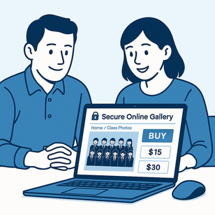 保護者専用オンライン販売サイト