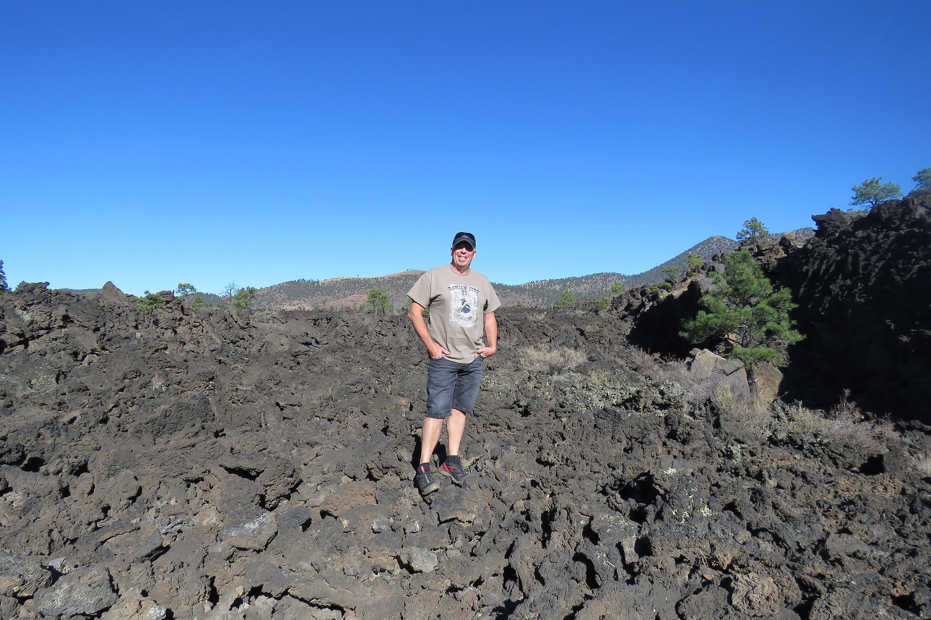 Le Sunset Crater Volcano