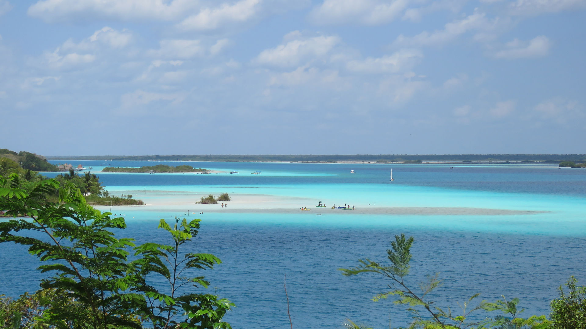 La lagune de Bacalar