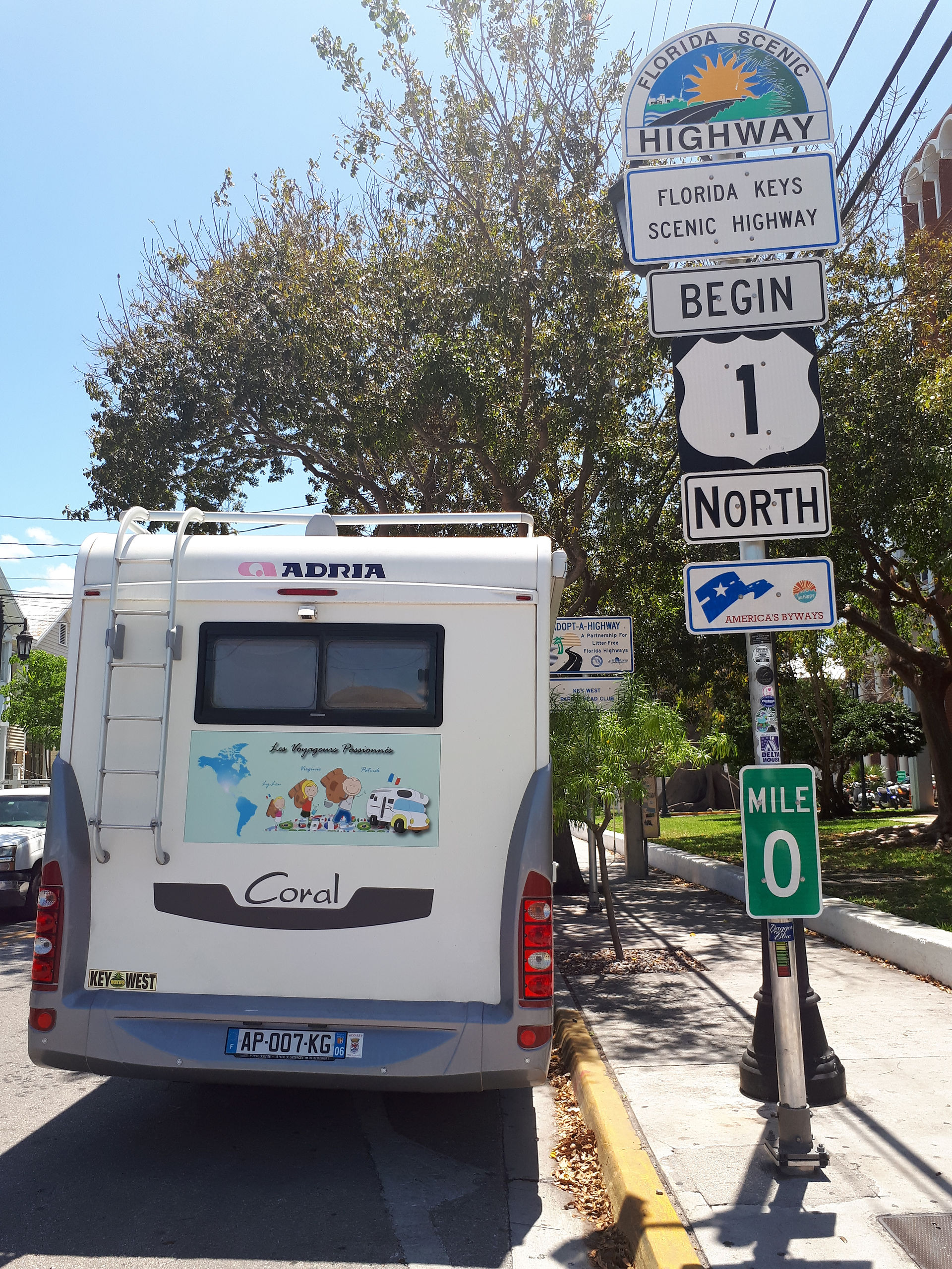 Mile 0 !!!! On remonte maintenant!