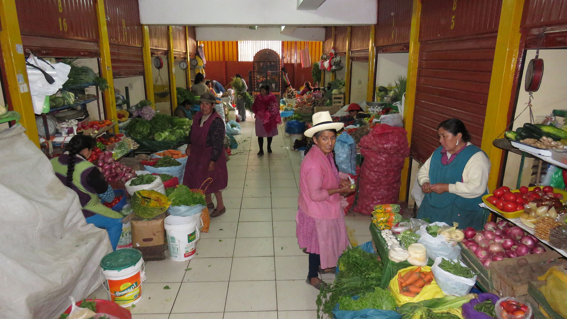 Marché d'Ollantaytambo...
