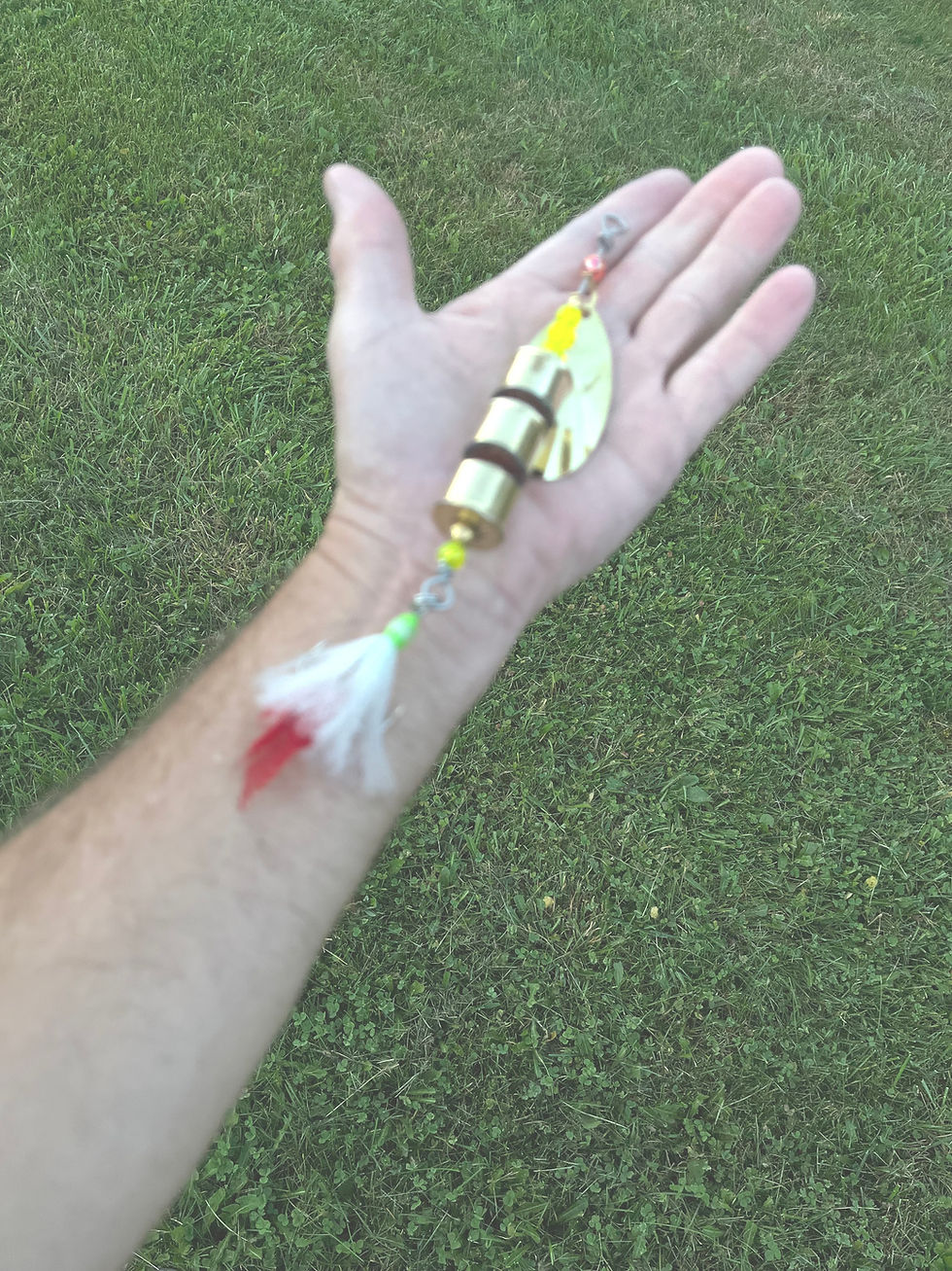 Thumbnail: 00 BUCKTAIL Magnum  Bucktail for Muskie/Pike with 12ga shells