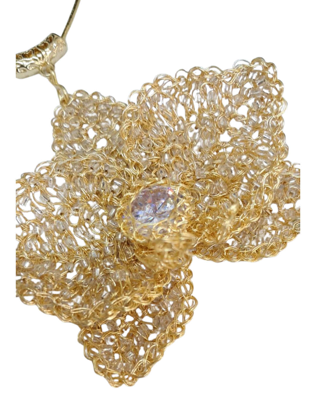 Stardust Orchid Necklace