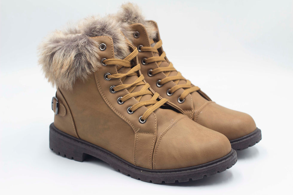 Thumbnail: SFS4 - Winter Luxe Fur-Lined Combat Boot