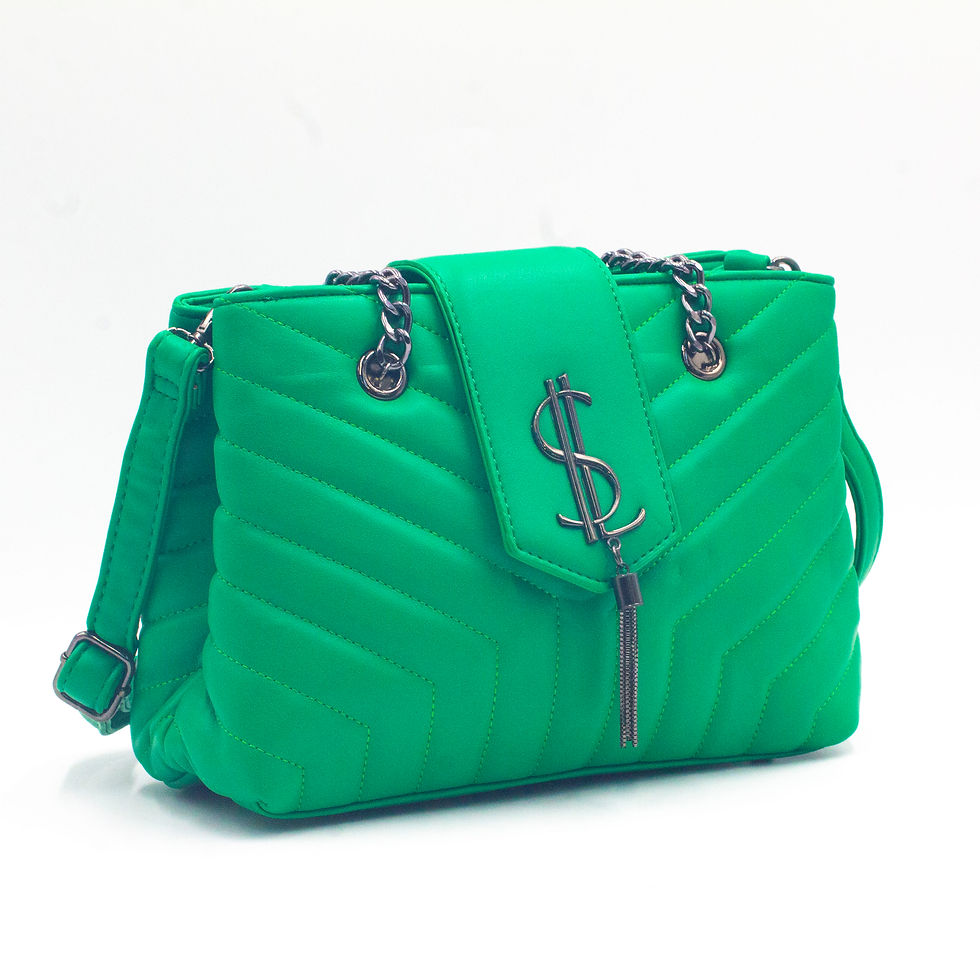 Thumbnail: SF07 Luxe Chain-Strap Shoulder Bag