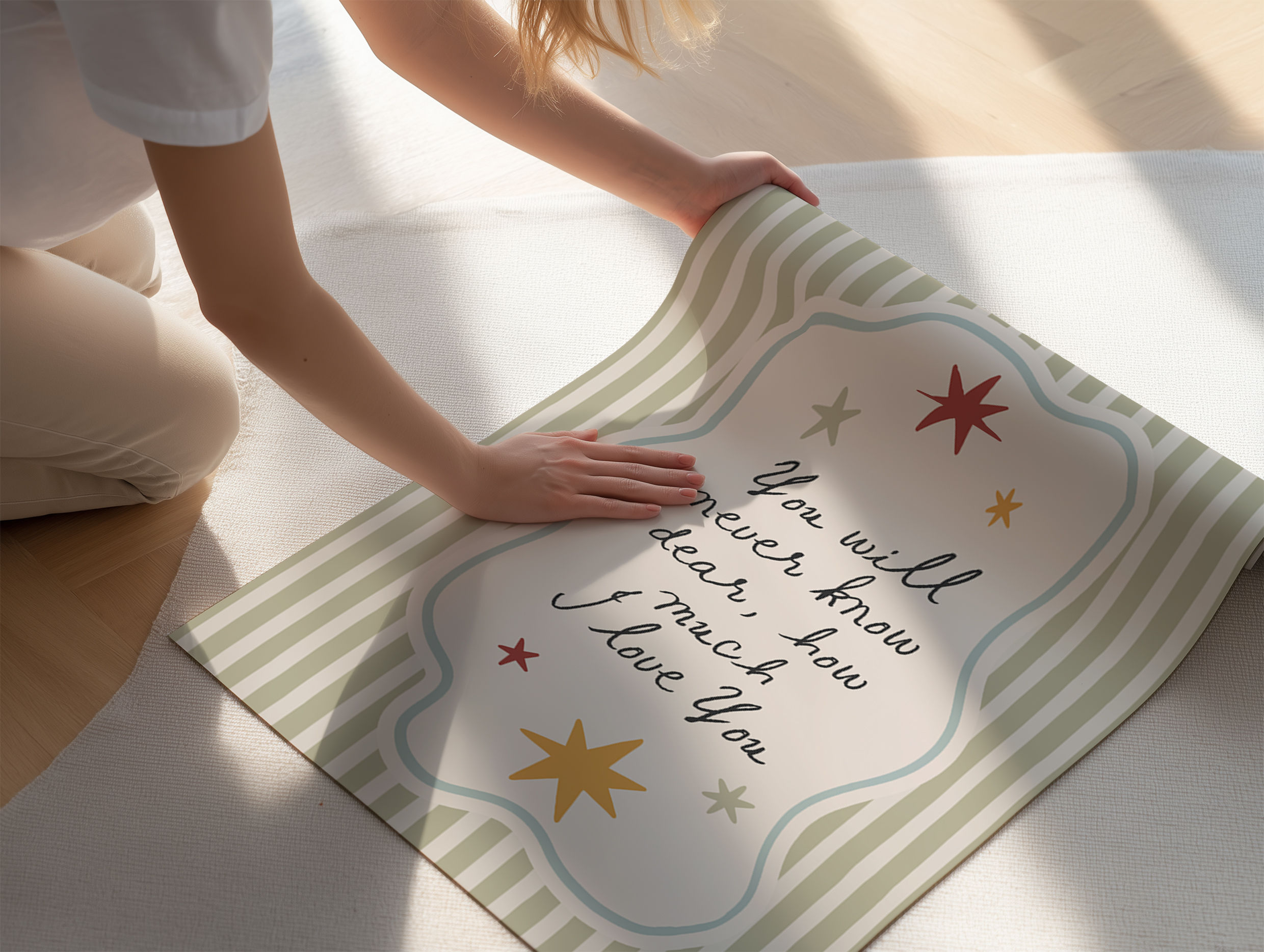 You Will Never Know Dear Print |Neutral Nursery Wall Art |Baby Love Quote Poster