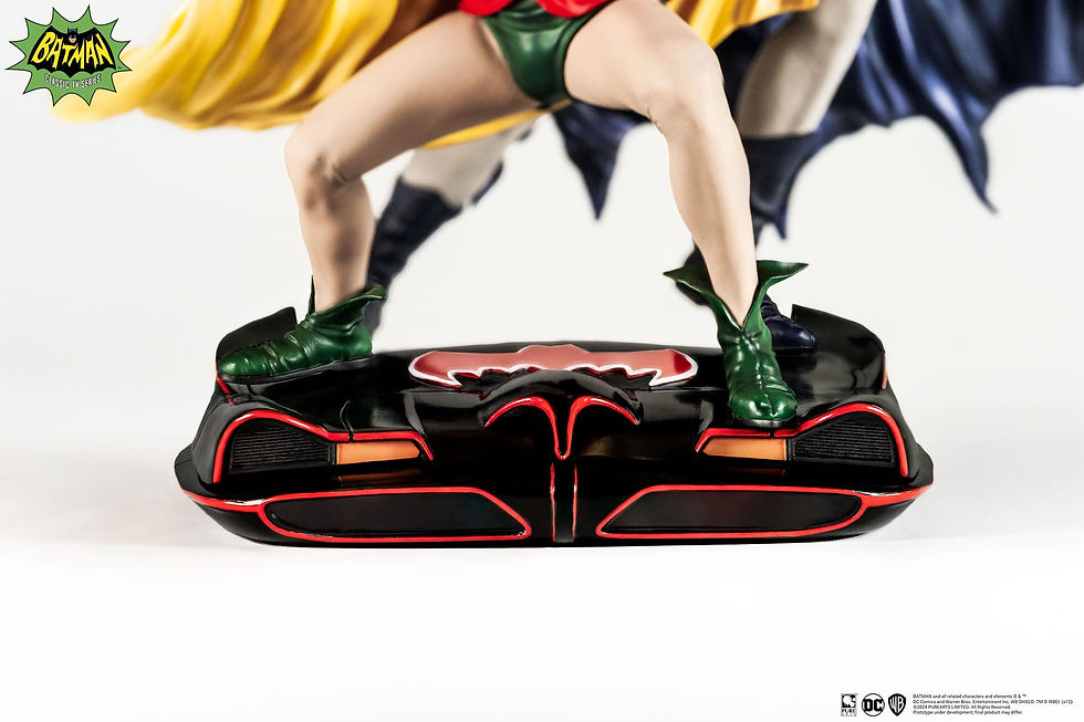 Thumbnail: DC Comics PVC Diorama Statue 1/8 Batman & Robin 1966 23 cm