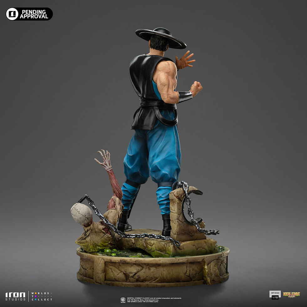 Miniatura: Iron Studios Mortal Kombat 1/10 Kung Lao Statue