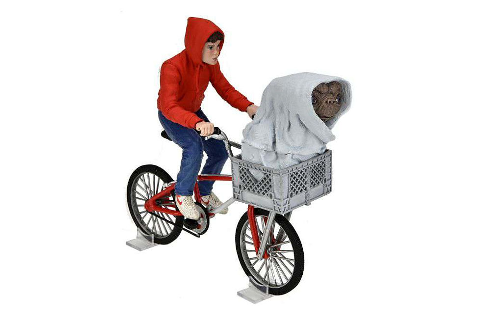 Thumbnail: E.T. 40th Ann Elliot&E.T. On Bicycle 17 cm