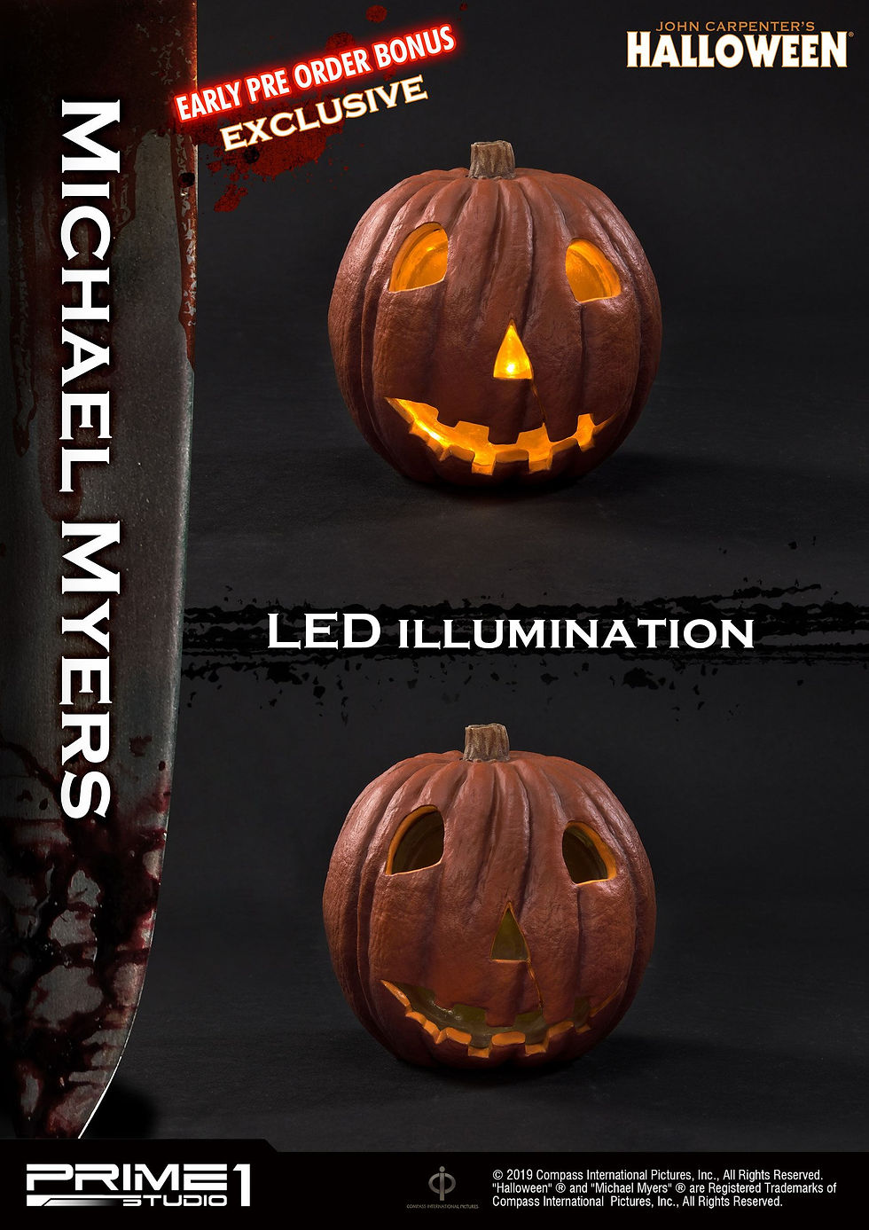 Thumbnail: Halloween Statue 1/2 Michael Myers Bonus Version by Prime 1 Studio