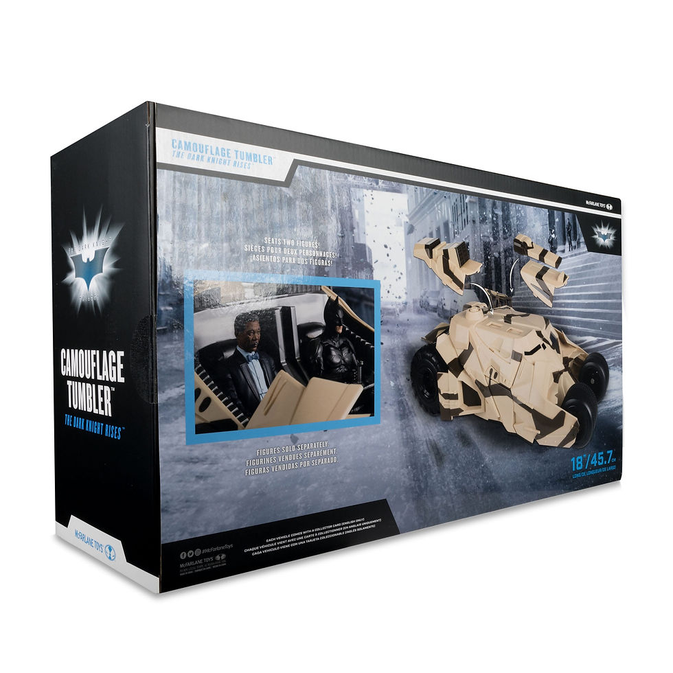 Miniatura: DC Multiverse Vehicle Tumbler Camouflage (The Dark Knight Rises) (Gold Label) 18