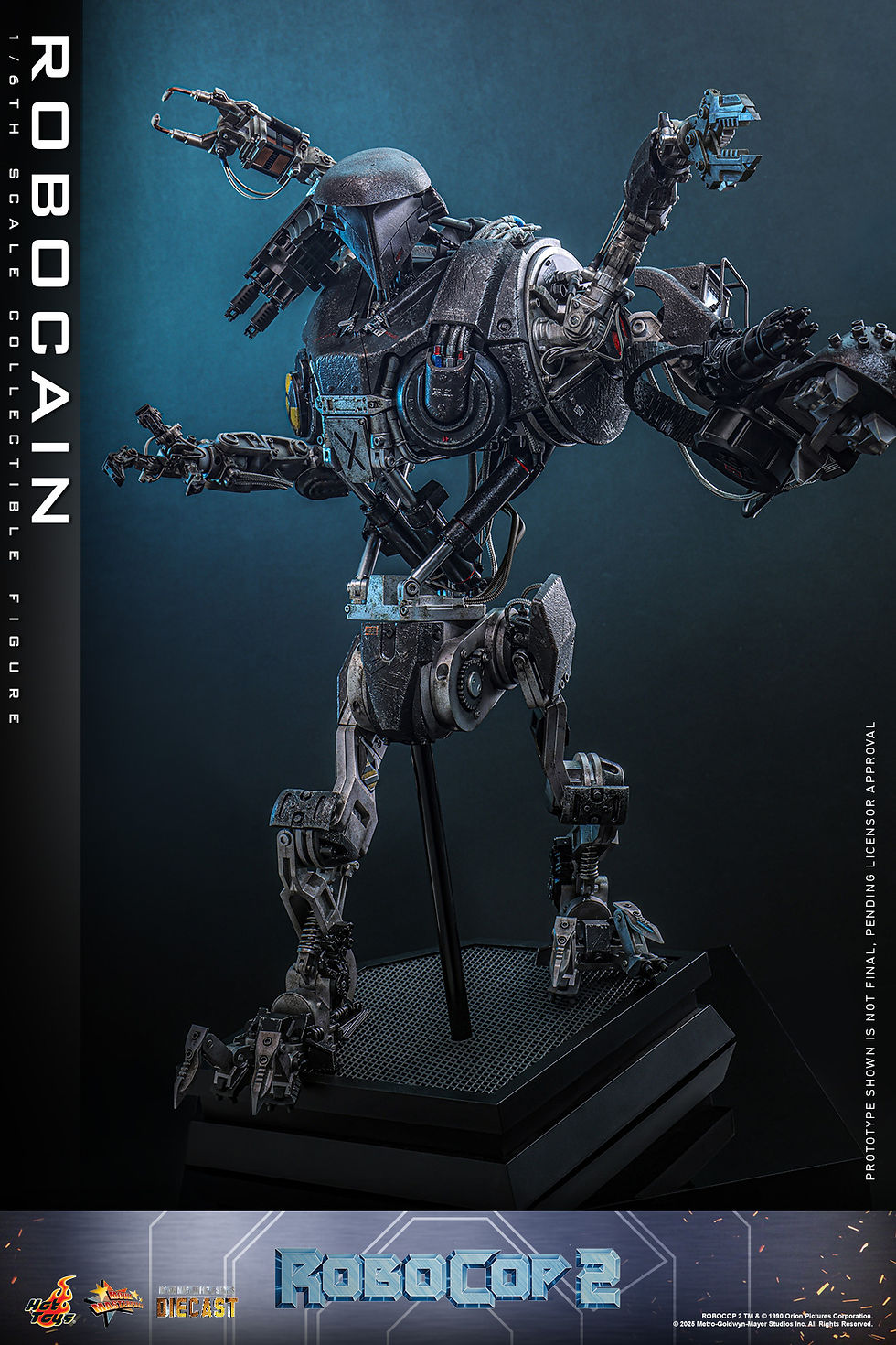 Thumbnail: Robocop 2 1/6 Robcain MMS828D75
