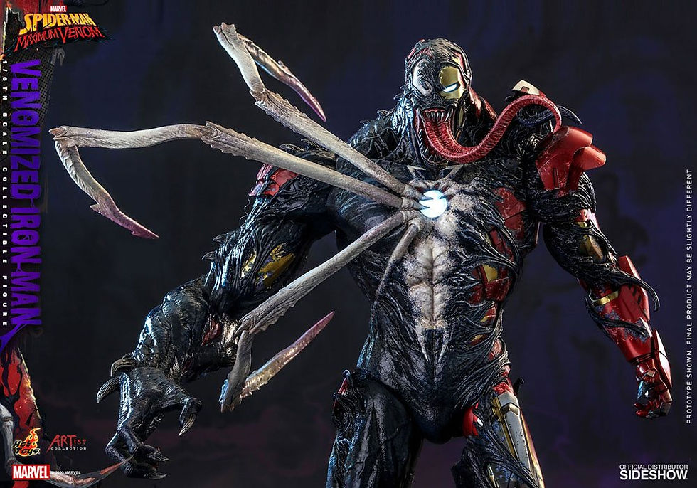 Thumbnail: Marvel's Spider-Man: Maximum Venom Artist Collection 1/6 Venomized Iron Man 35 c