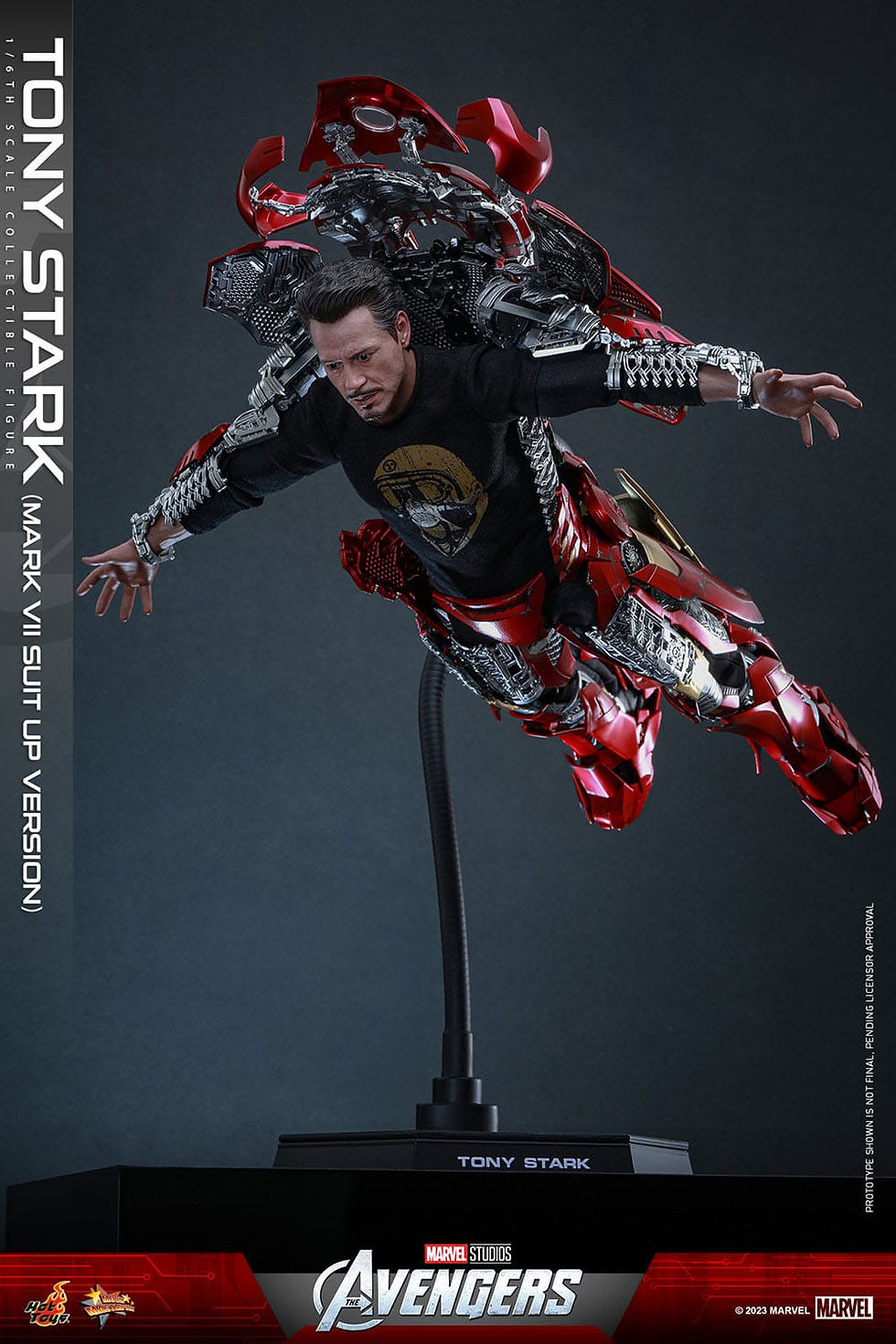 Thumbnail: The Avengers 1/6 Tony Stark (Mark VII Suit-Up Version) 31 cm