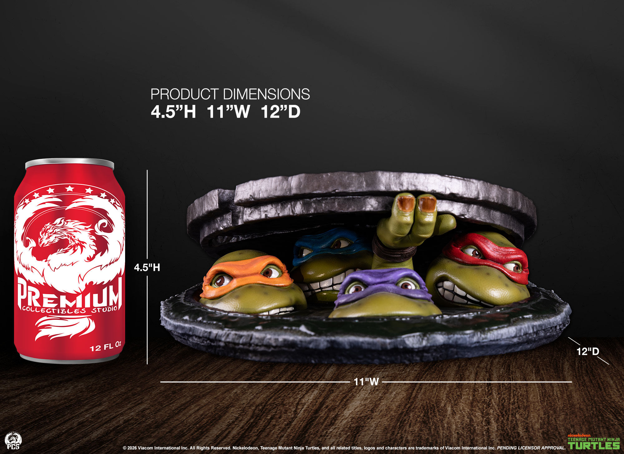 TMNT - Underground 1/4 Scale Tabletop Edition