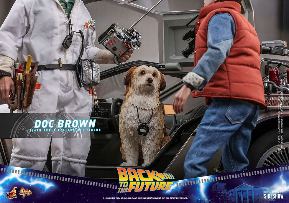 Miniatura: Back To The Future Movie Masterpiece Action Figure 1/6 Doc Brown 30 cm