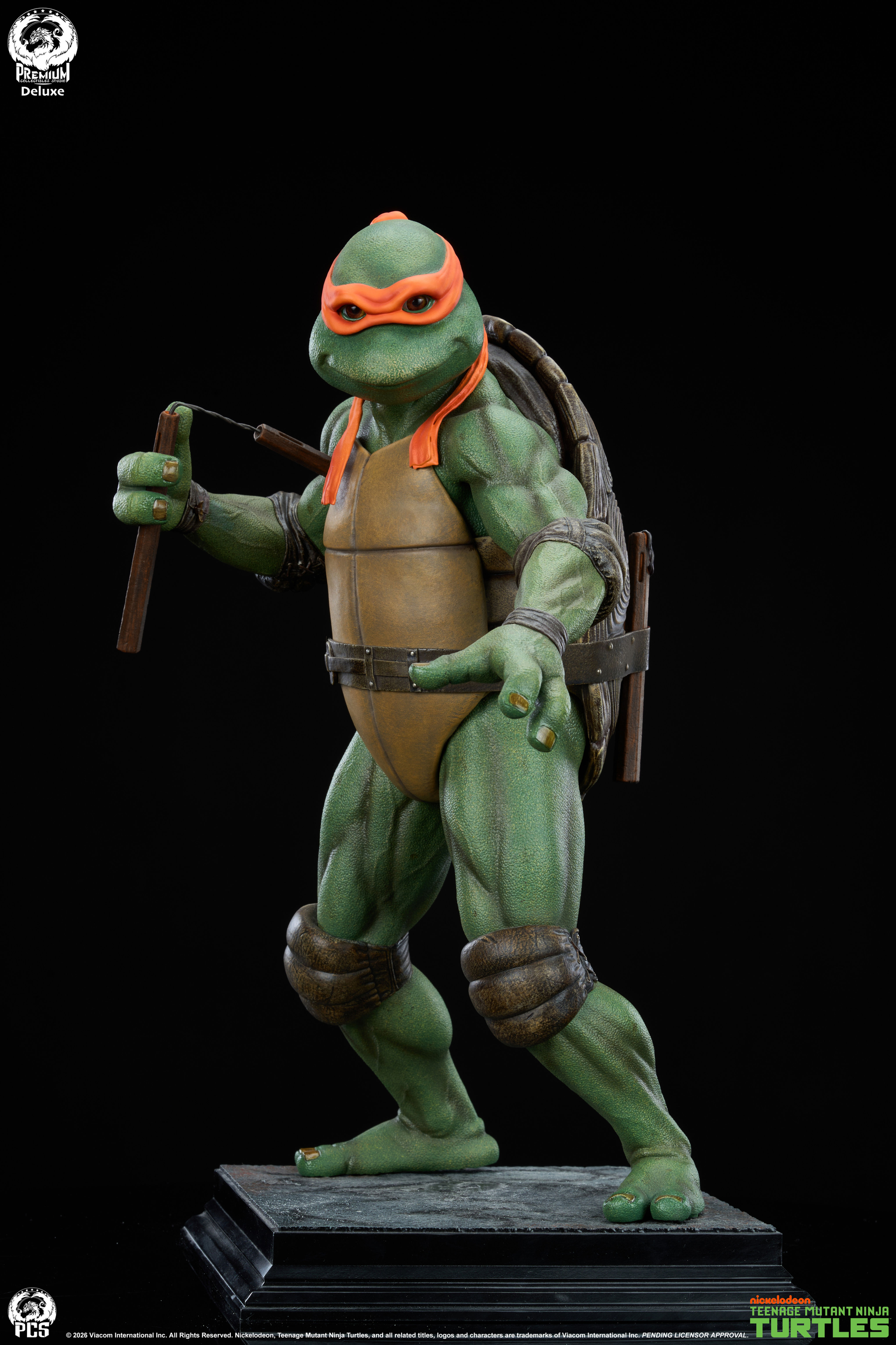 PCS TMNT 1/2 Michelangelo Statue