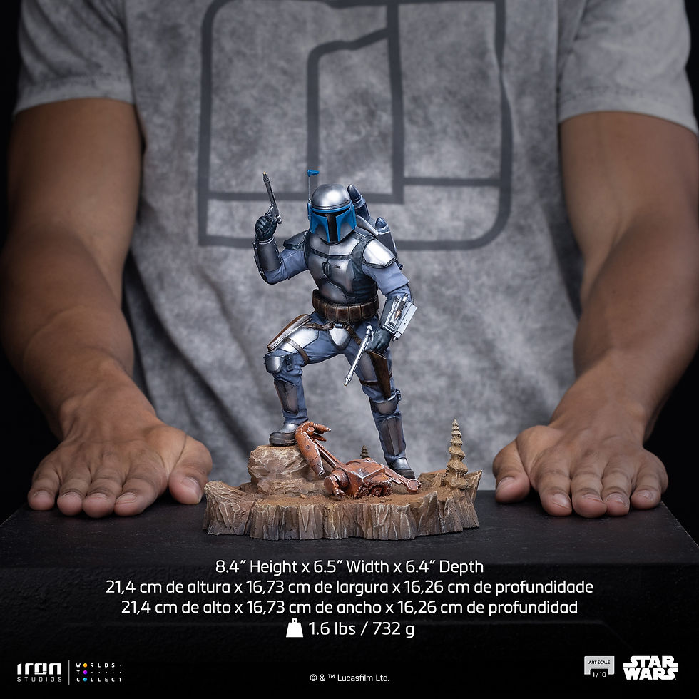 Thumbnail: Statue Jango Fett - Star Wars - Art Scale 1/10 - Iron Studios