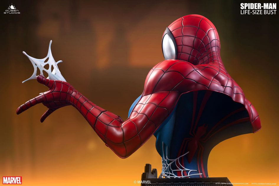 Miniatura: Comic Spider-Man 1:1 Bust by Queen Studios