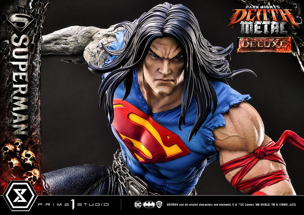 Miniatura: Dark Nights: Death Metal Statue 1/3 Death Metal Superman Deluxe Ver. 94 cm