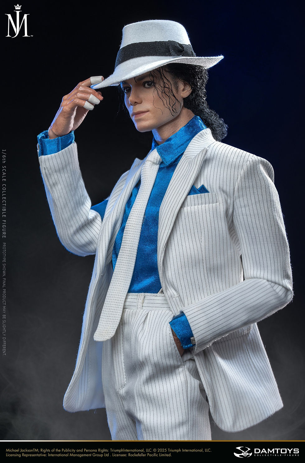 Miniatura: DAMTOYS Michael Jackson 1/6 Smooth Criminal DMS048