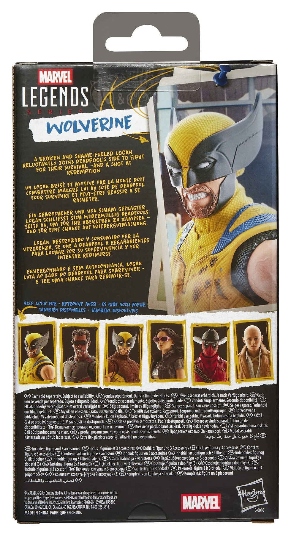 Miniatura: Deadpool & Wolverine Marvel Legends Action Figure Wolverine 15 cm