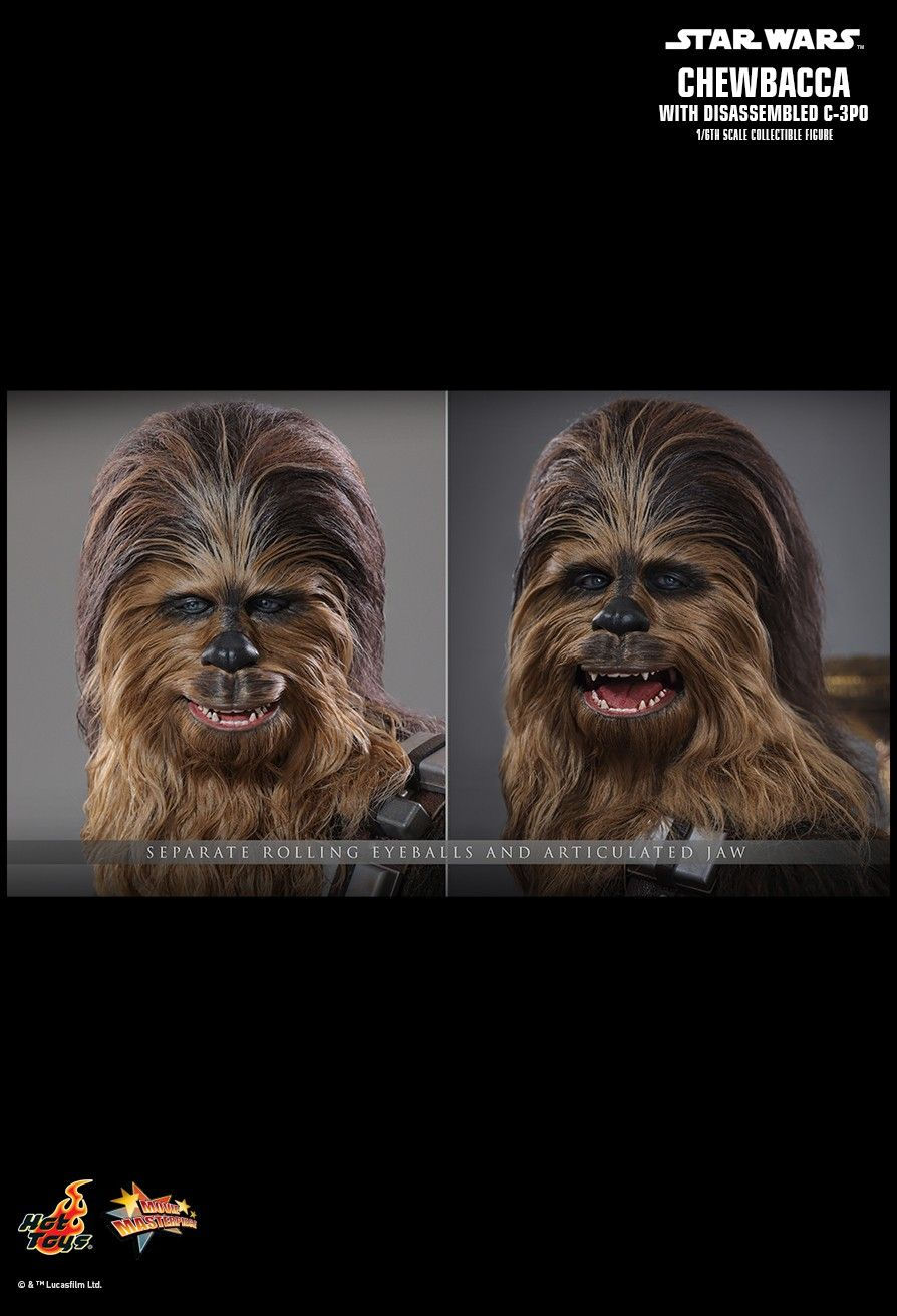 Miniatura: Star Wars Episode V: The Empire Strikes Back 1/6 Chewbecca with C-3PO MMS766