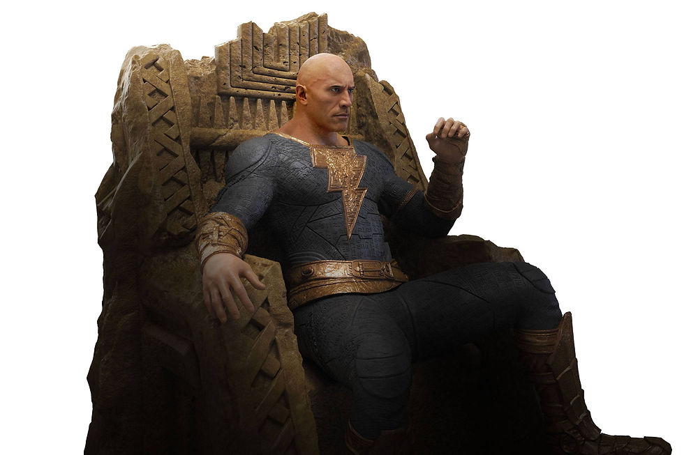 Miniatura: Black Adam Master Craft Statue Black Adam 38 cm