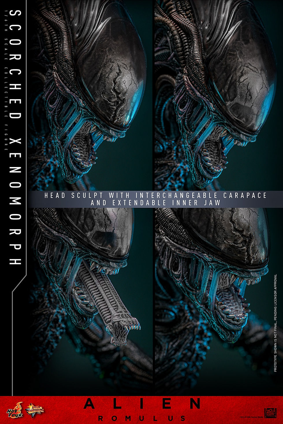 Thumbnail: Alien Romulus: 1/6 Scorched Xenomorph MMS784