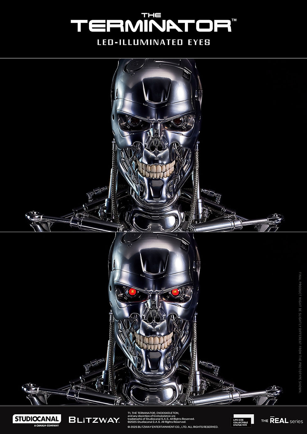 Thumbnail: BLITZWAY Terminator 1/1 T-800 bust BW-LS-40201