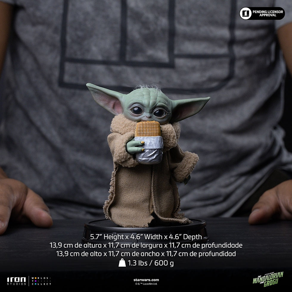 Miniatura: Mandalorian and Grogu Movie - Grogu Collection 1/4 - Iron Studios
