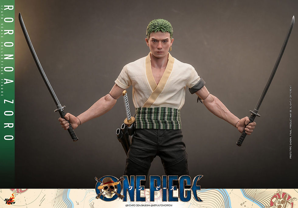 Thumbnail: One Piece (Netflix) Action Figure 1/6 Roronoa Zoro 31 cm