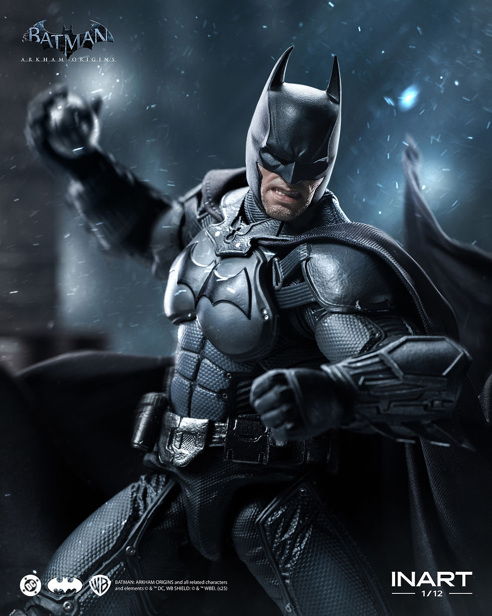 Miniatura: InartBatman: Arkham Origins 1/12 Batman MAG-G0003