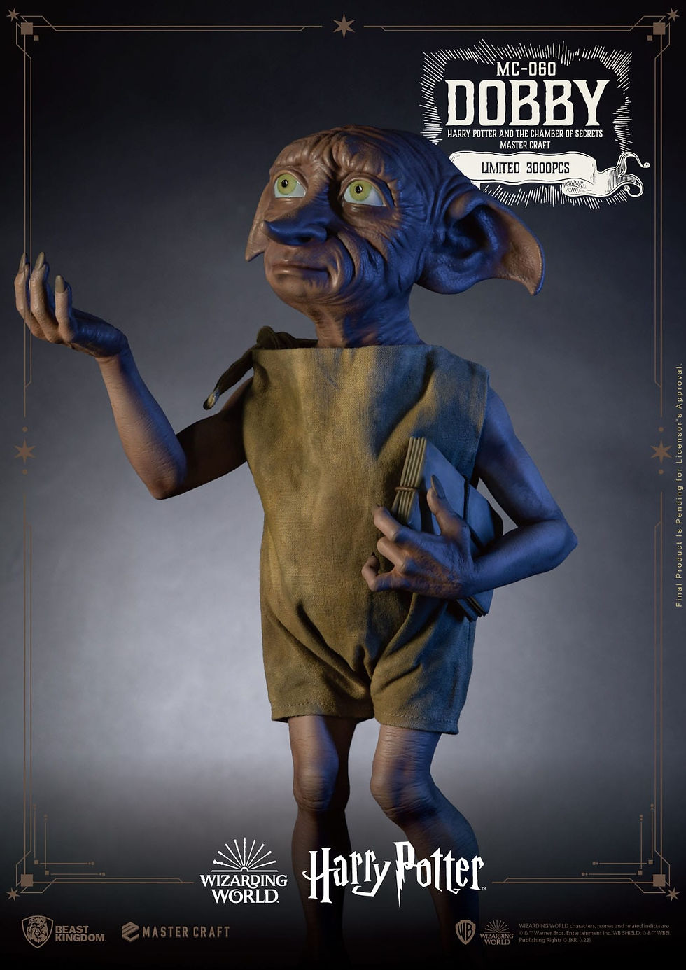 Thumbnail: Harry Potter Master Craft Statue Dobby 39 cm